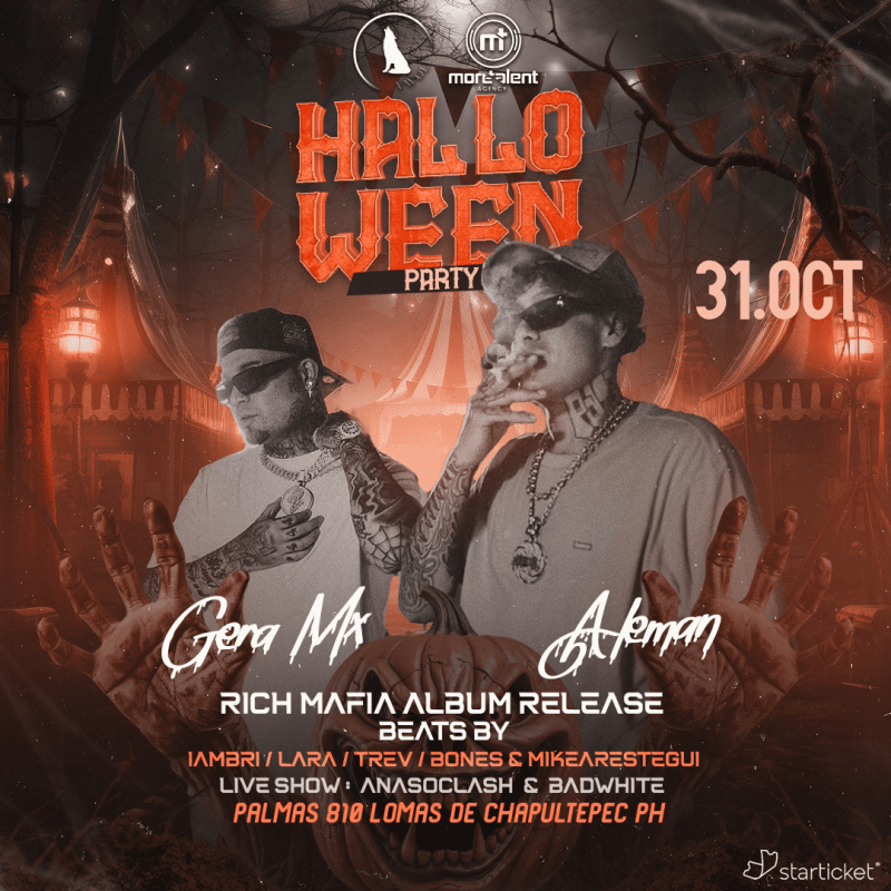 ALEMAN & GERA MX / HALLOWEEN RELEASE PARTY