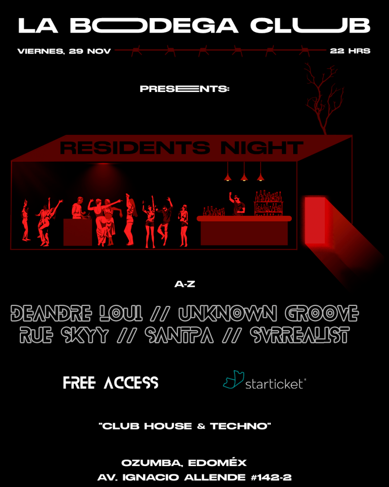 Bodega Club presents Residents Night