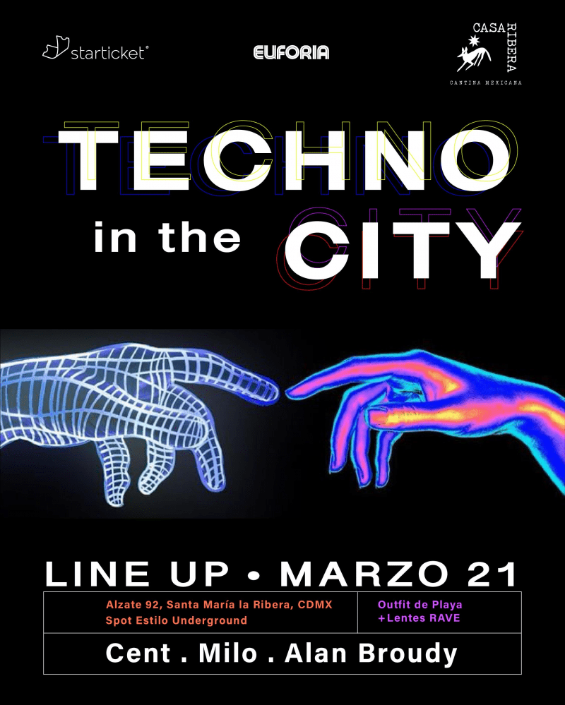 Techno in the city🖤