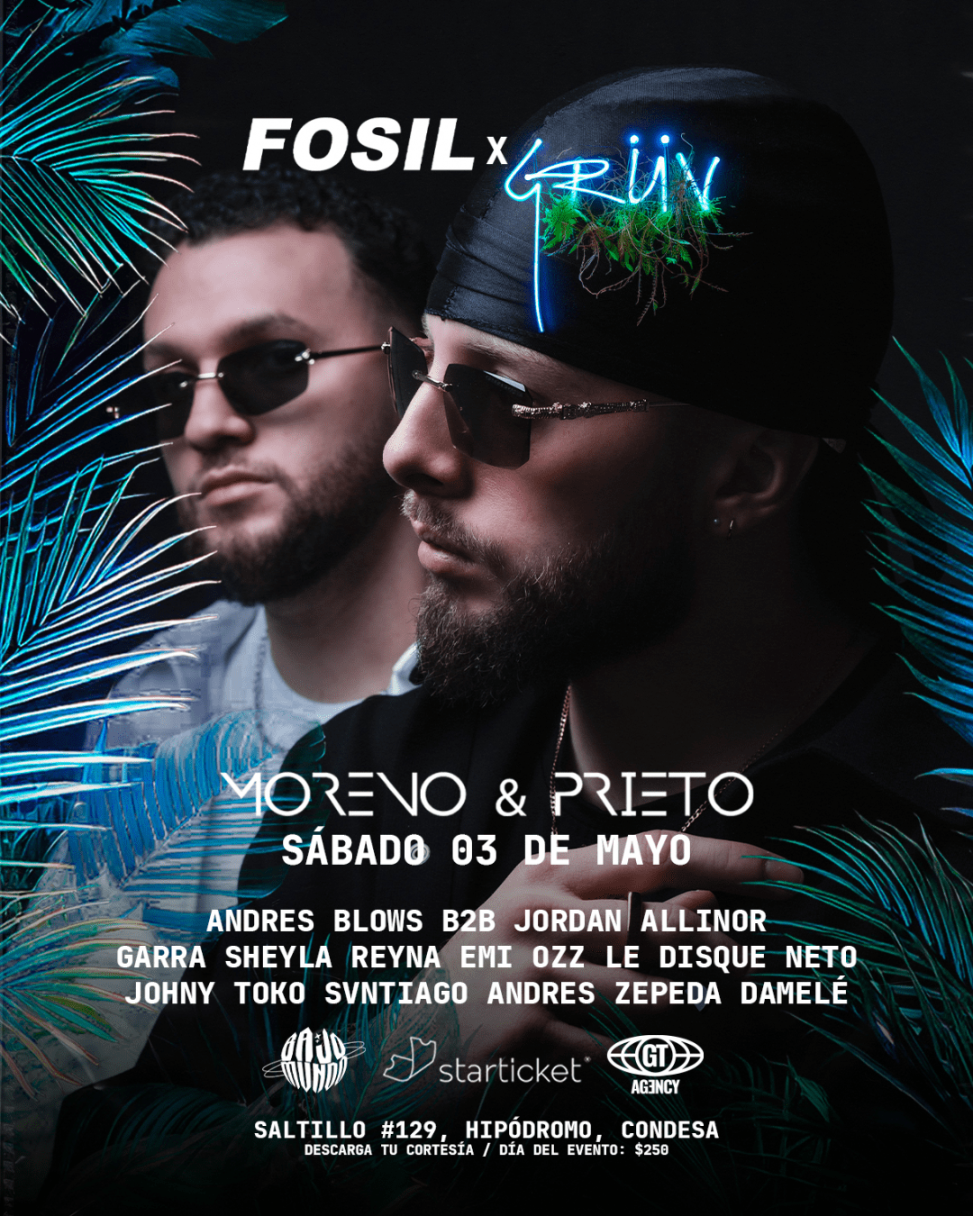 FOSIL x GRUV - MORENO & PRIETO