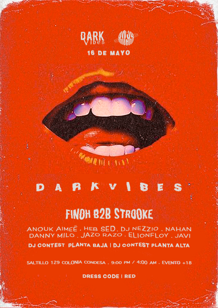 DARKVIBES "DRESS CODE RED"