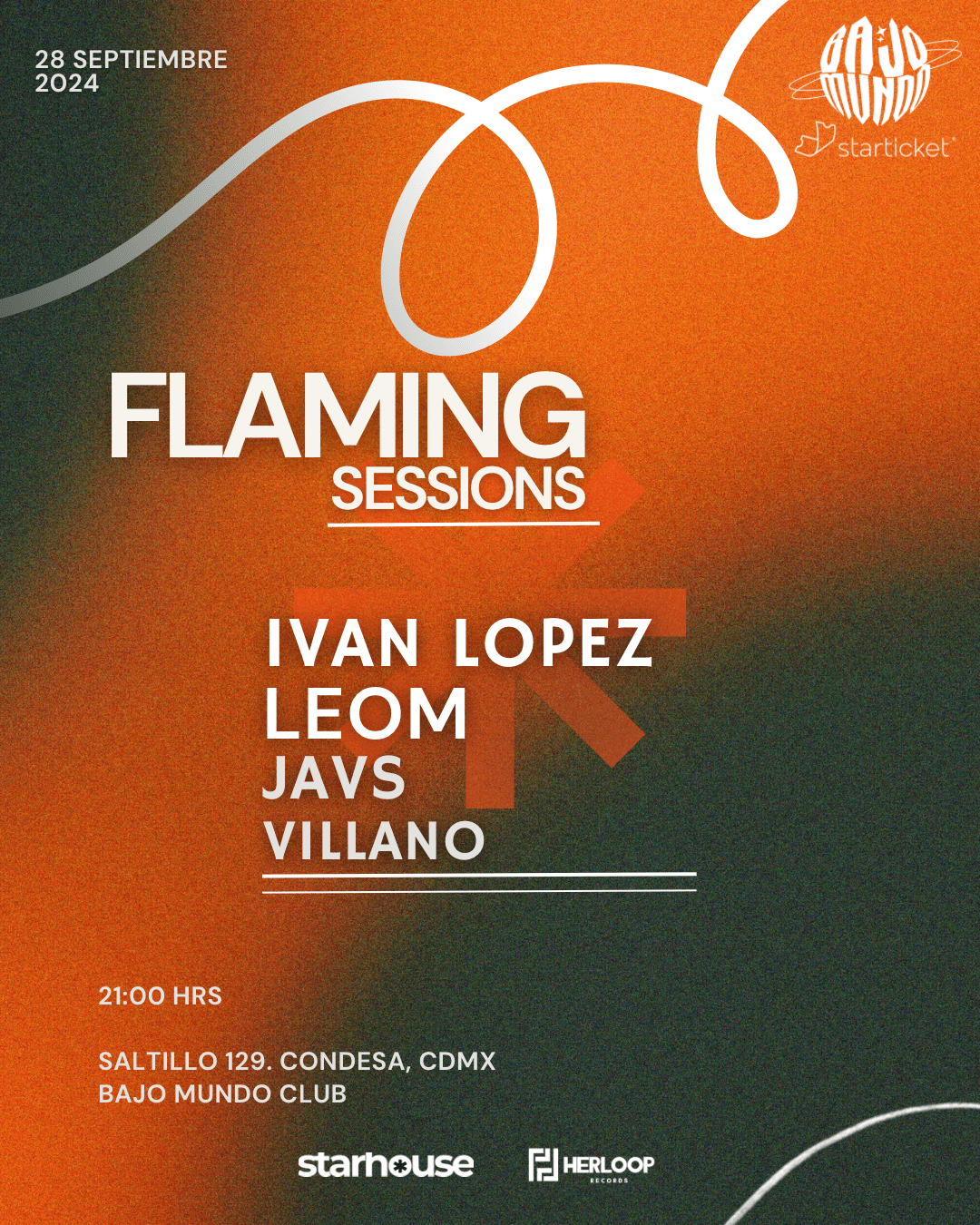 FLAMING SESSIONS X BAJO MUNDO CLUB